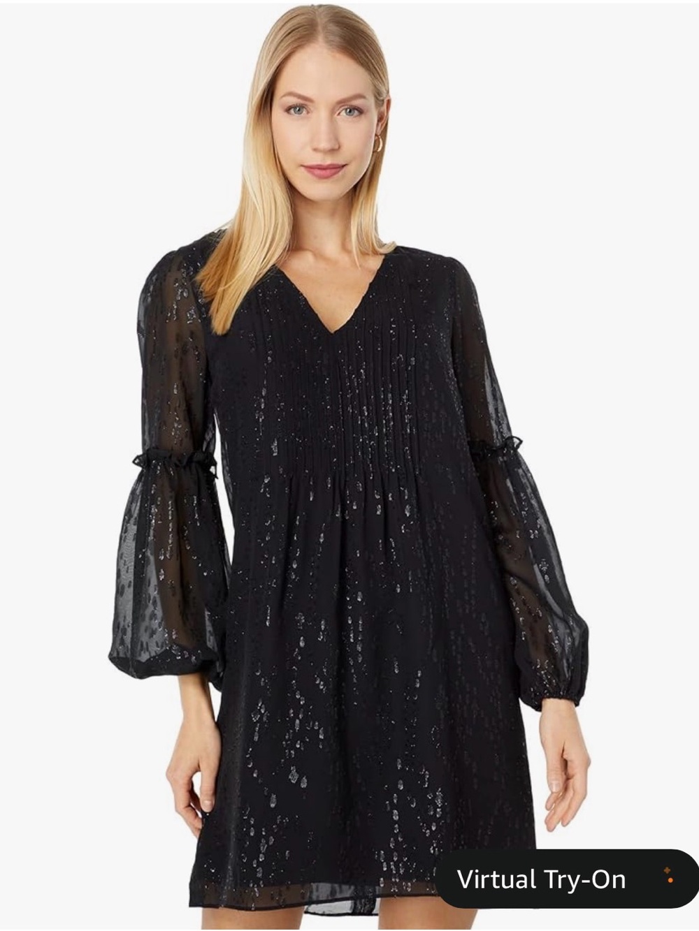 Lilly Pulitzer Cleme Silk Dress Onyx Fish Clip Chiffon NWT Sz 4
